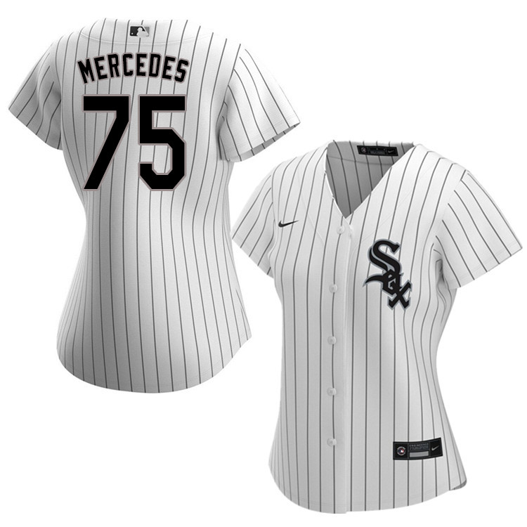 Nike Women #75 Yermin Mercedes Chicago White Sox Baseball Jerseys Sale-White